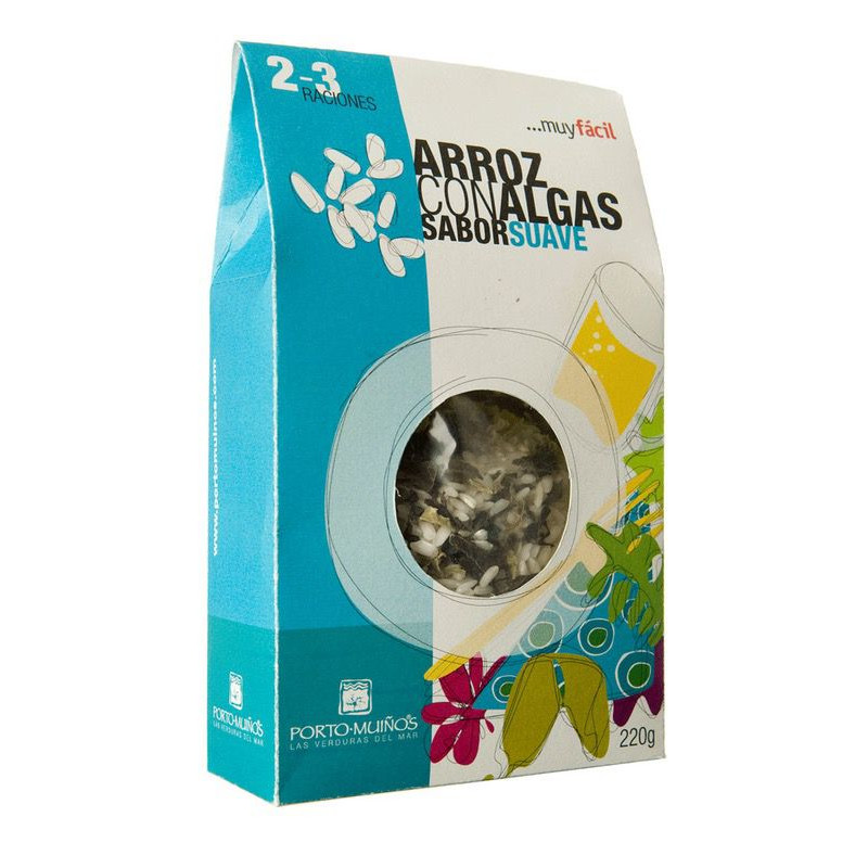 ARROZ CON ALGAS SABOR SUAVE ESTUCHE 220g